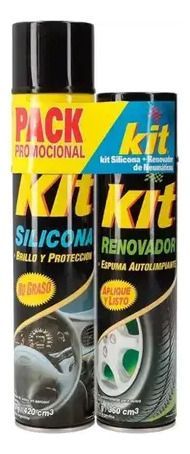 Pack Kit: Silicona 420 Cc + Renovador De Gomas 360 Cc-2