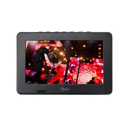 Televisor Color Digital Portatil 7 Pulgadas Mlab Recargable-1