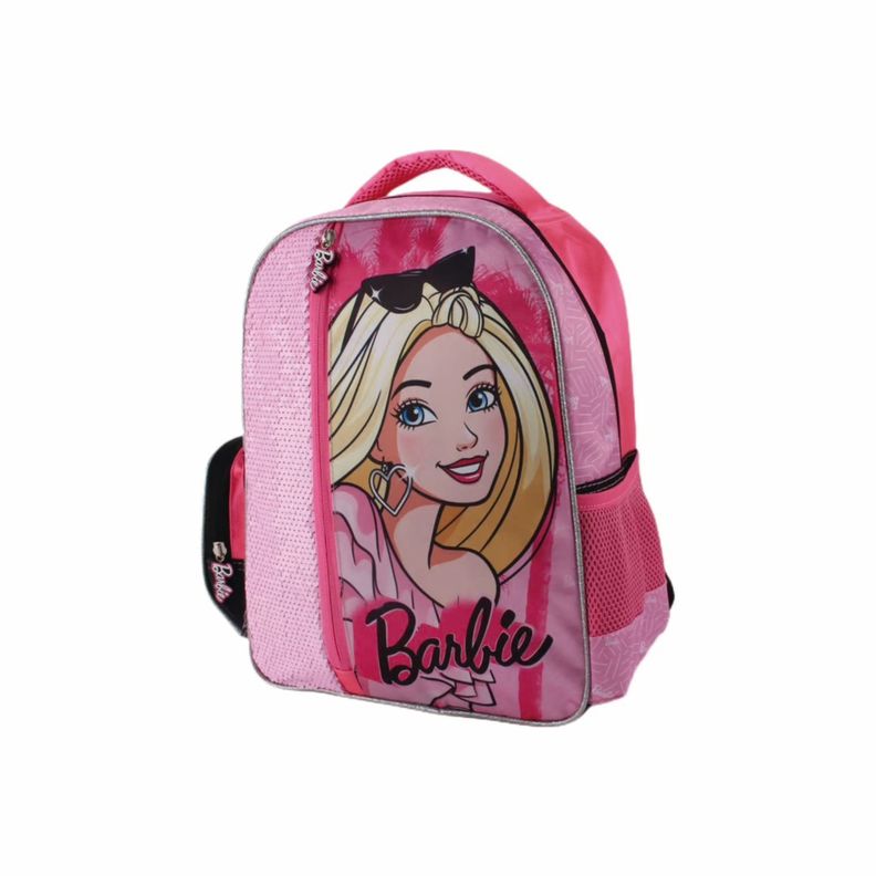Mochila barbie lentejuelas -2