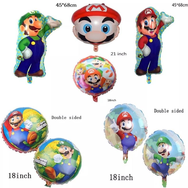 Set Decorativo para Cumpleaños Mario Bross-3