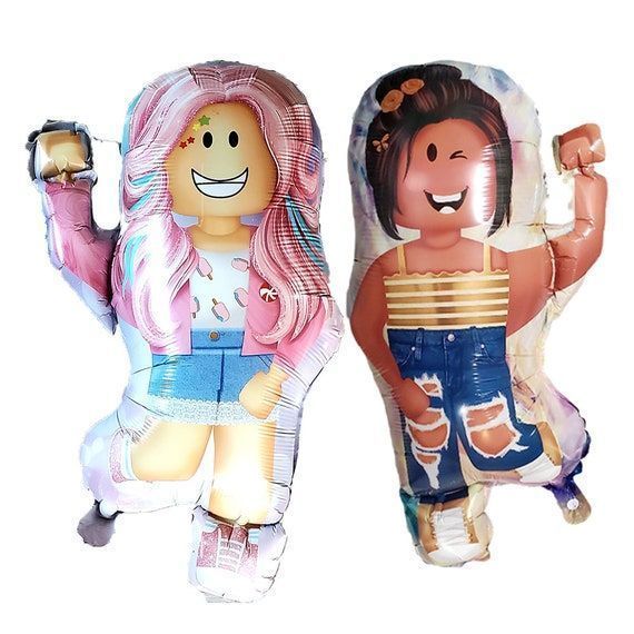 Set de Globos Aluminio 6 piezas Roblox-2