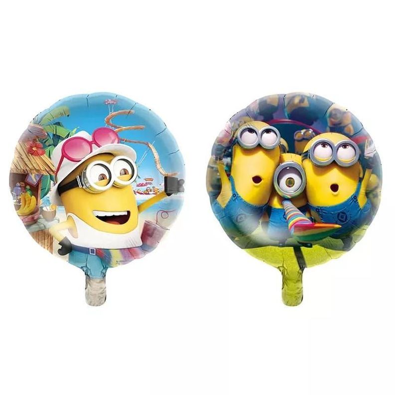 Globos Cotillón Decorativo Cumpleaños Minions-3