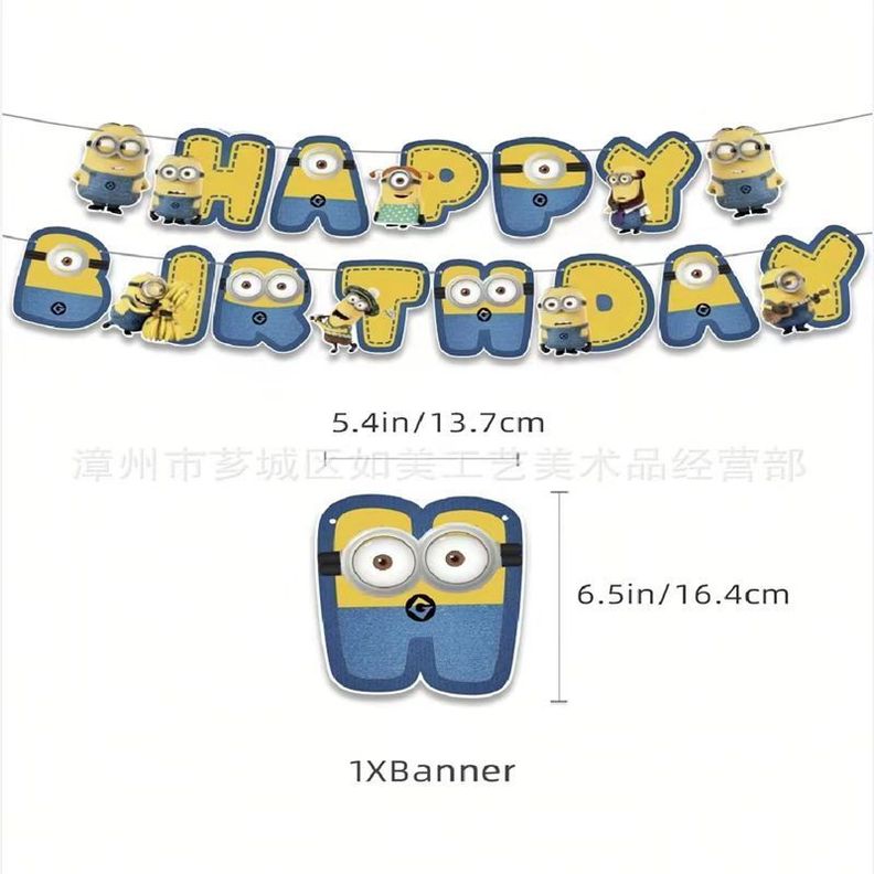 Globos Cotillón Decorativo Cumpleaños Minions-4