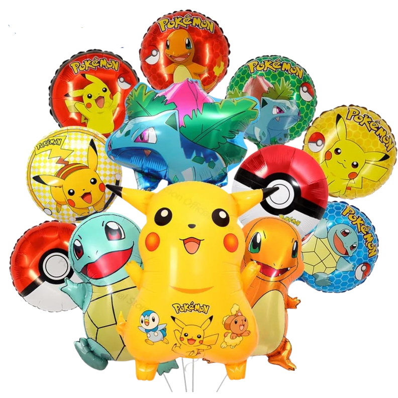 Set de globos aluminio Anime PK 12 und-0