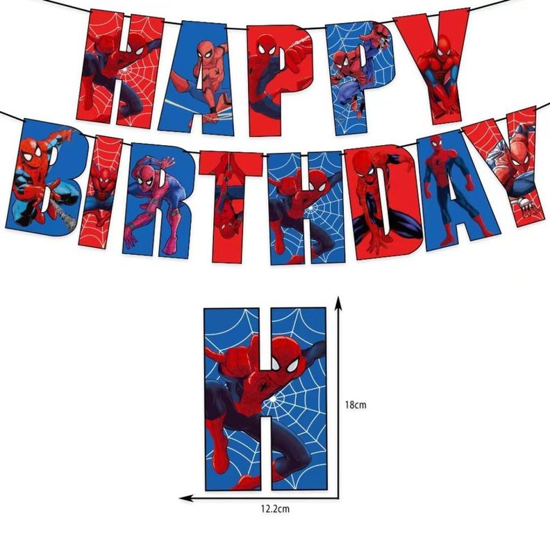 Globos Cotillón Decorativo Cumpleaños Spiderman-1