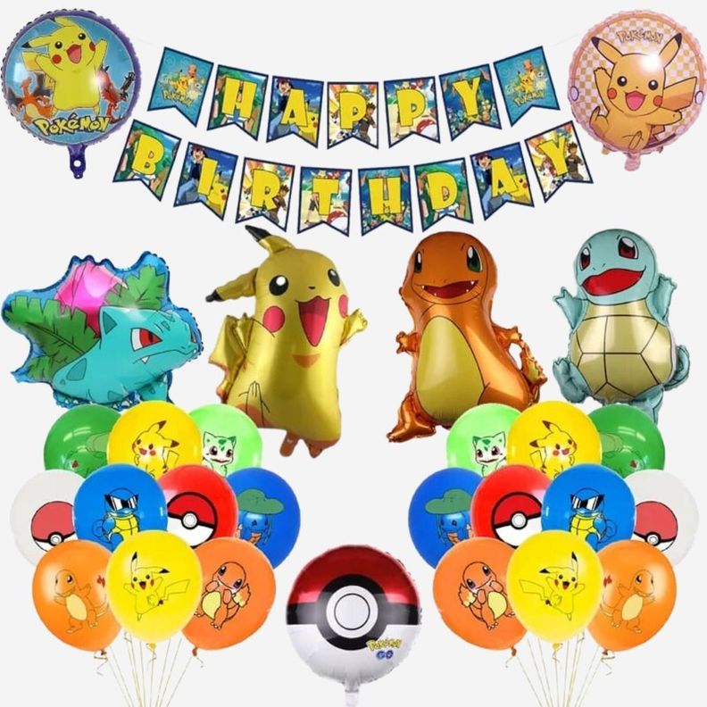 Set Globos con Banderin Anime PK (Mod 2)-0