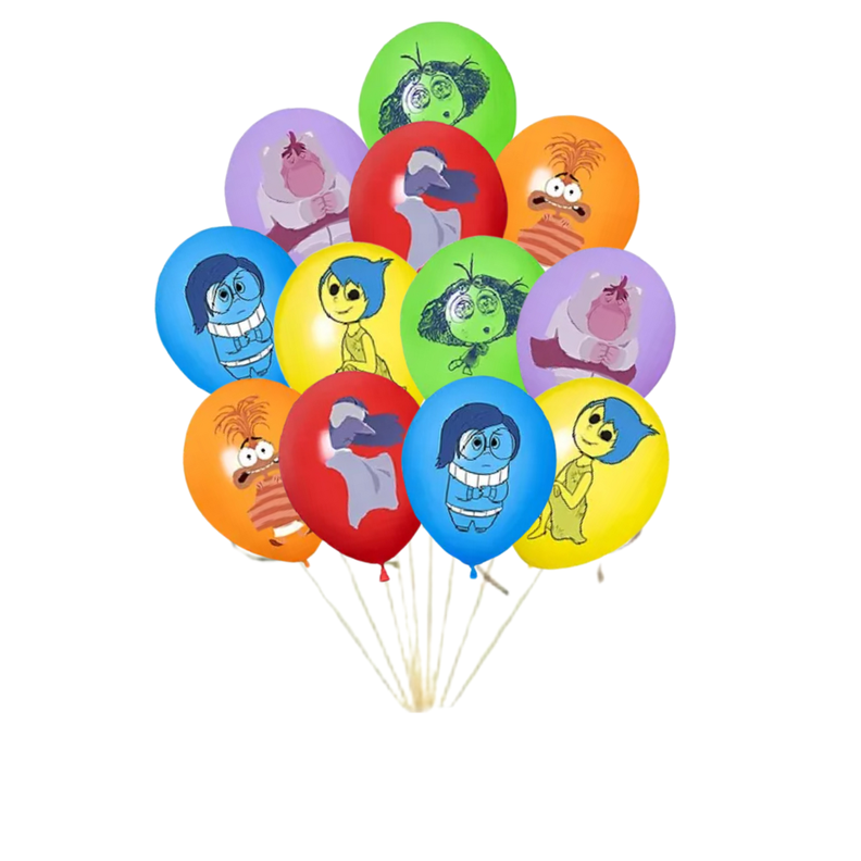 Globos Cotillón Decorativo Cumpleaños Intensamente-2