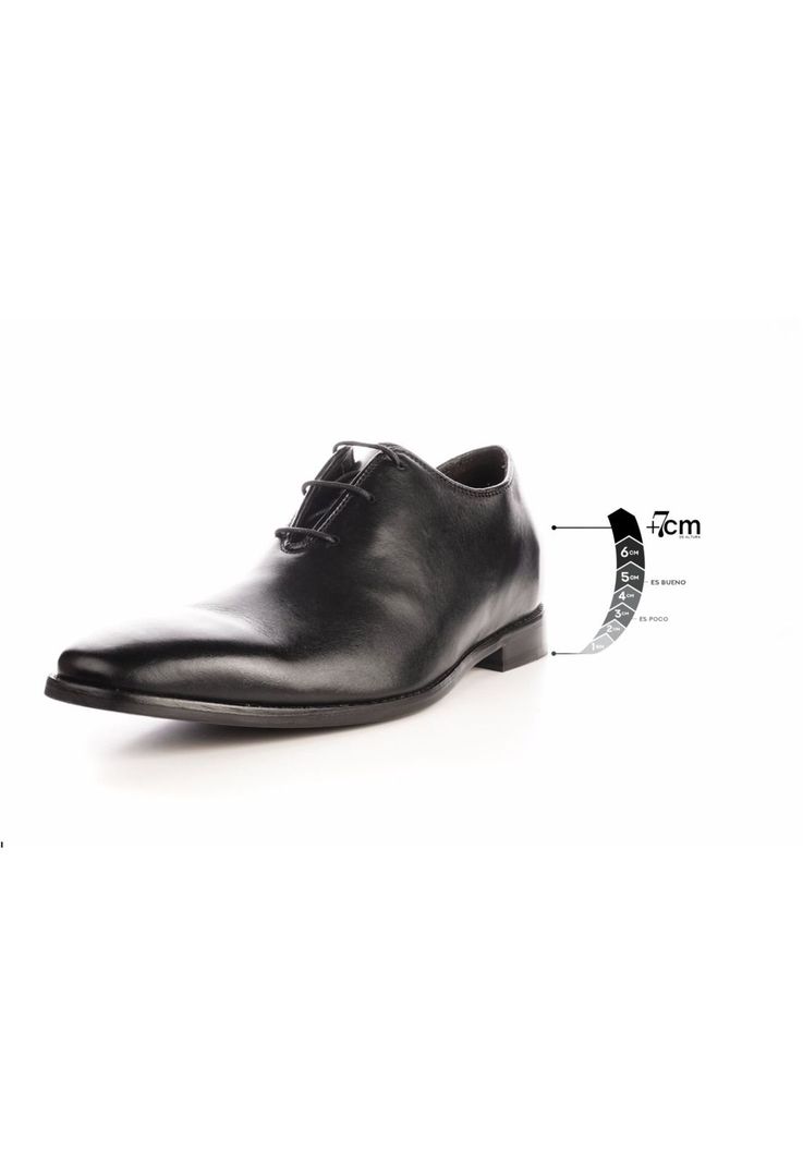Zapato Hombre Lawrence Negro Max Denegri +7cms-0