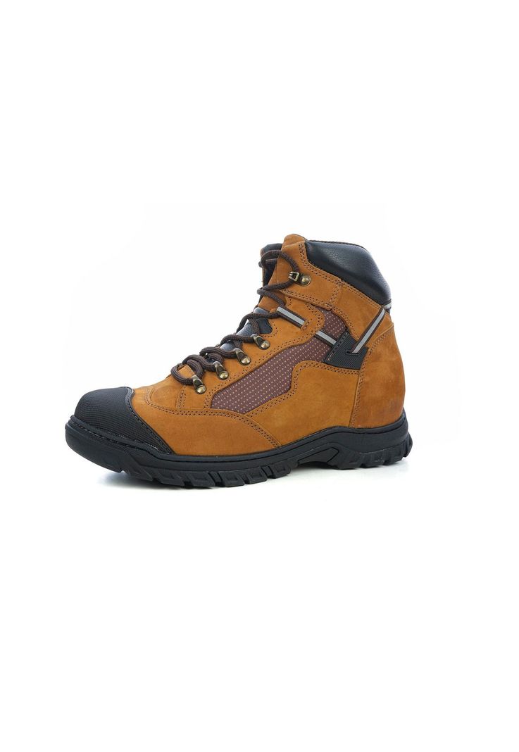Botín Hombre Hancock Camel Max Denegri +7cms -1
