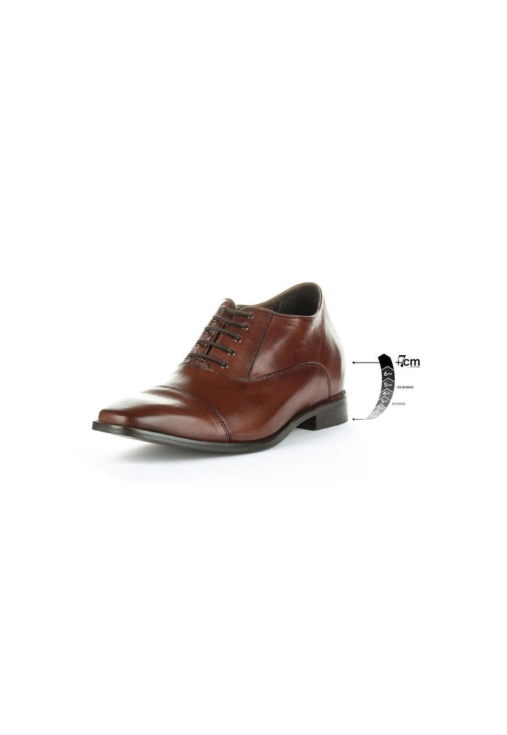 Zapato Hombre Director Café Oscuro Max Denegri +7cms-0