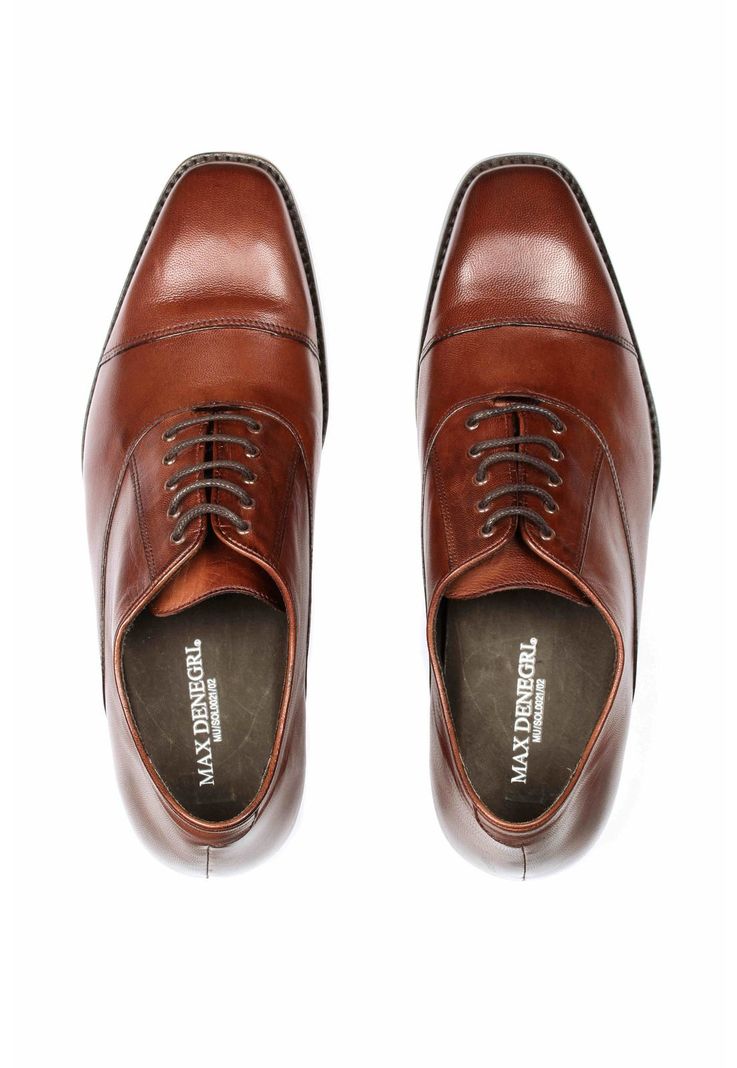 Zapato Hombre Director Café Oscuro Max Denegri +7cms-3