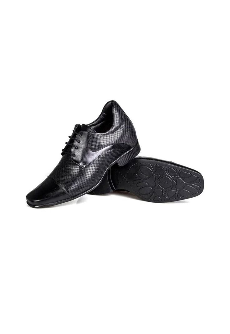 Zapato Hombre London Negro Max Denegri +7cms-1