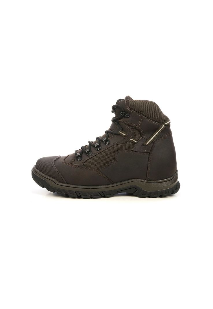 Botín Hombre Hancock Café Oscuro Max Denegri +7cms-1