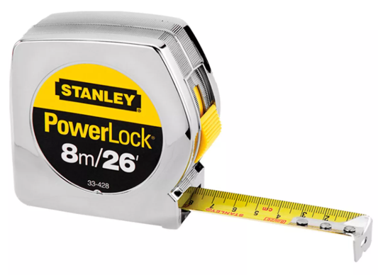 Cinta metrica powerlock  8m/26 - 33-428ht stanley-0