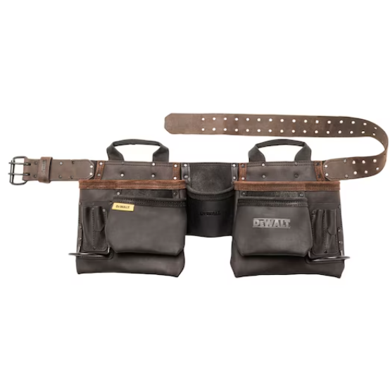 Cinturon profesional de cuero dwst550112 dewalt-0