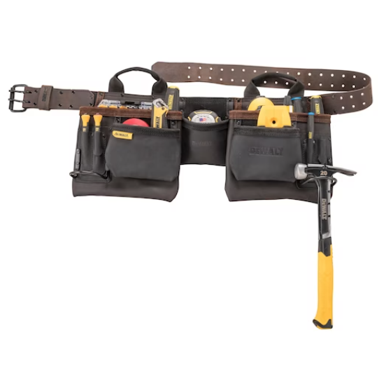 Cinturon profesional de cuero dwst550112 dewalt-1