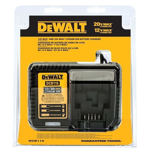 Cargador litio ion 12-20 v 4.0ah dcb115-b2 dewalt-0