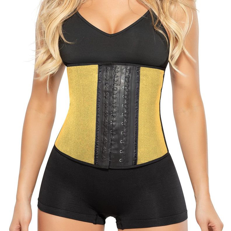 Cinturilla Deportiva En Latex Dorado 2040 Ann Chery-2