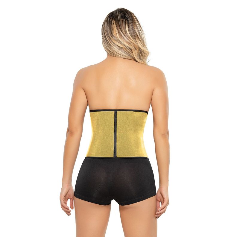 Cinturilla Deportiva En Latex Dorado 2040 Ann Chery-3