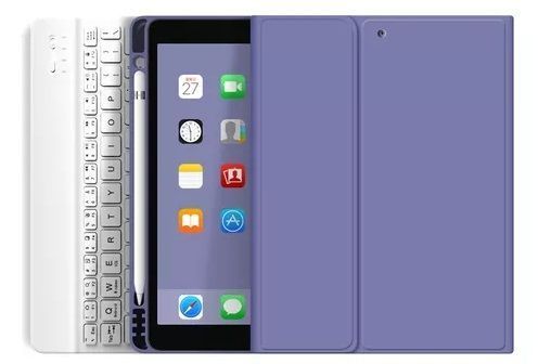 PACK SMART PARA iPad 10.2 Funda + Teclado + mouse + lápiz táctil-1