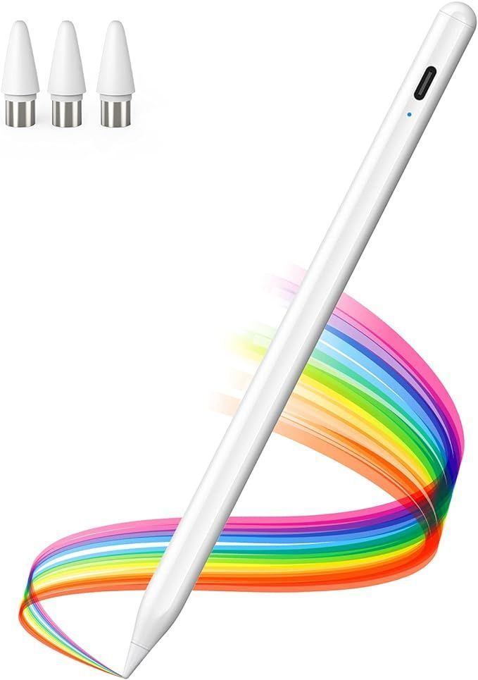 Funda Clear case para iPad 10.2 + Lapiz Tactil Magnetico-2