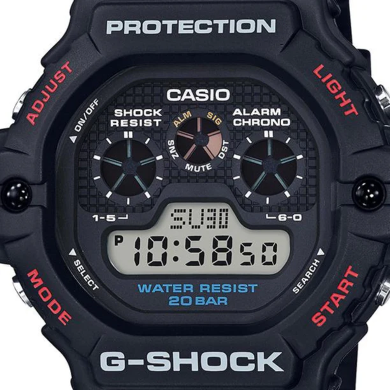 RELOJ CASIO G-SHOCK DW-5900-1DR NEGRO HOMBRE Casio | Paris.cl