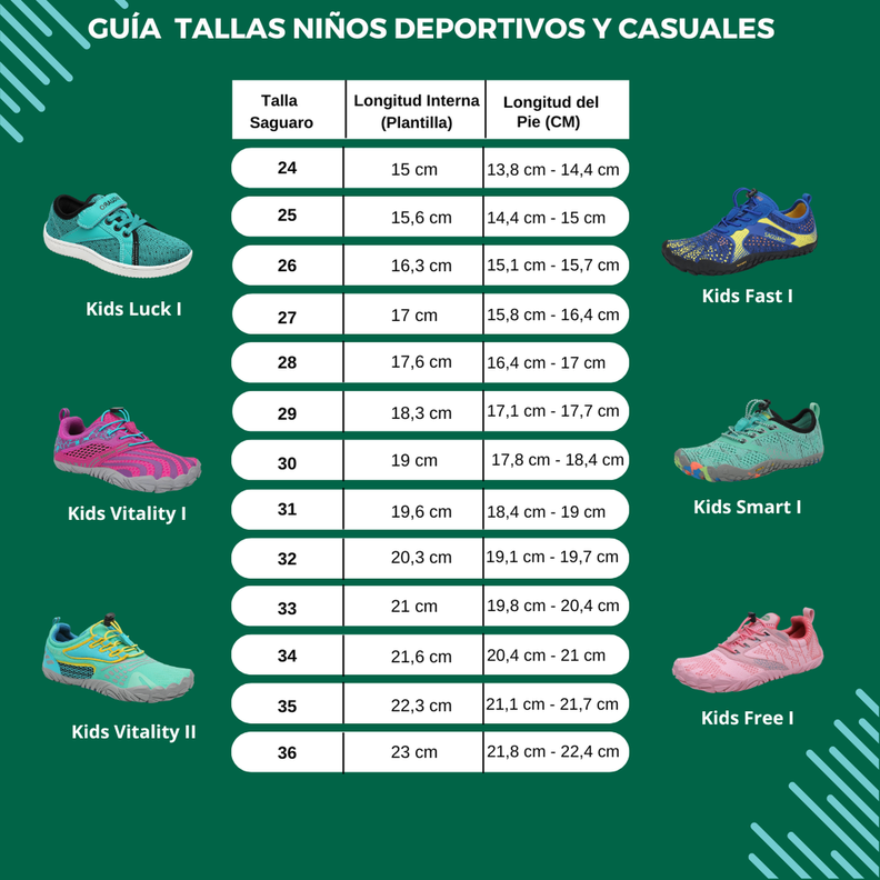Zapatillas barefoot Saguaro Kids Agile II-9
