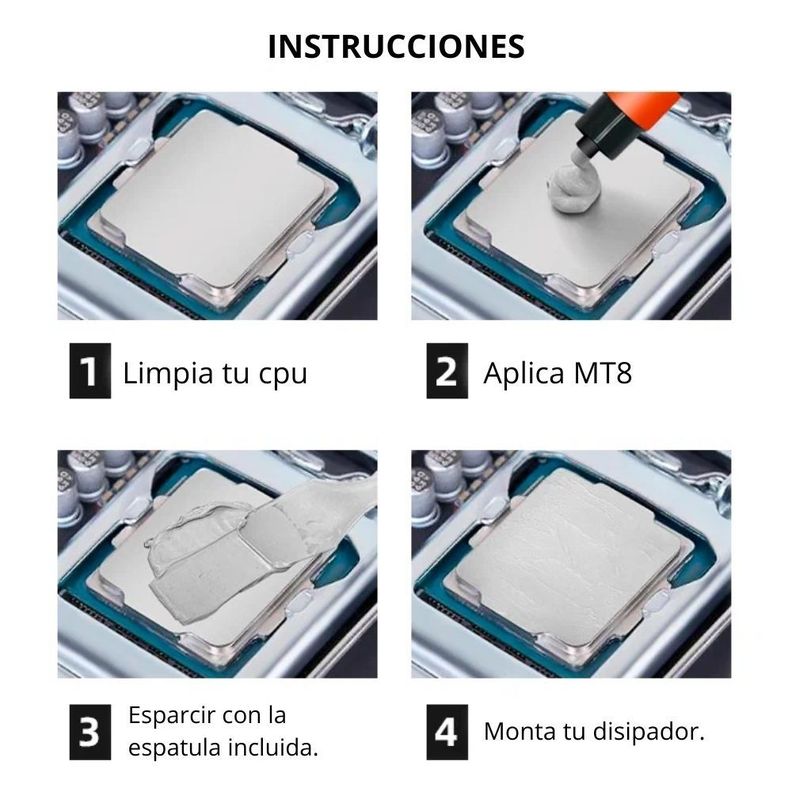 Pasta Termica Coolmoon Mt8 4g-3
