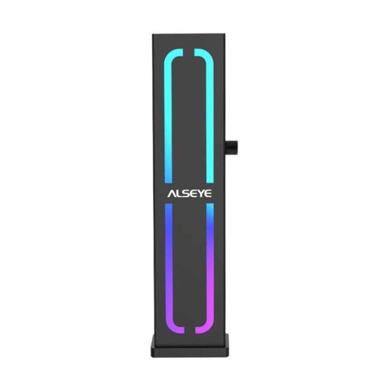 SOPORTE PARA TARJETA DE VIDEO HERACLES BLACK ALSEYE ARGB-0