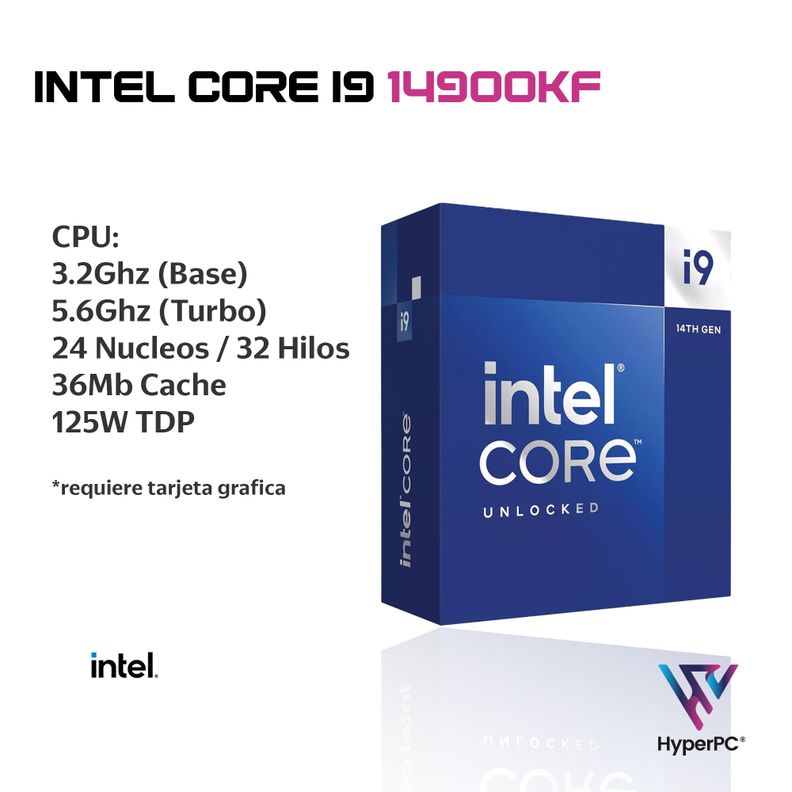 PC GAMER Siege INTEL CORE i9 14900KF 32gb DDR5 2Tb RTX 5070-2