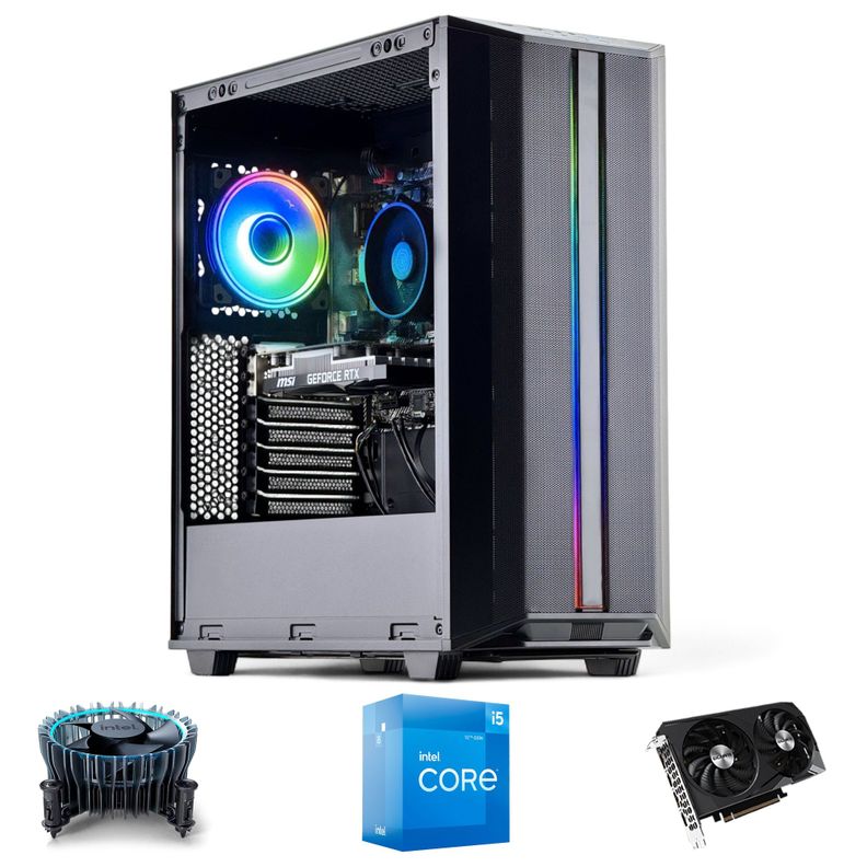 PC GAMER : INTEL CORE i5 12400 32gb 1Tb GTX 1650 WiFi-0