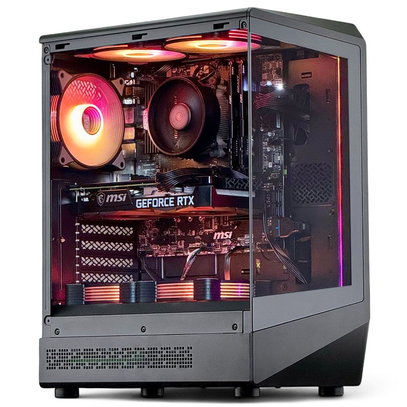 PC GAMER AMD Ryzen 5 7600 16Gb DDR5 1Tb RTX 5050 Negro
