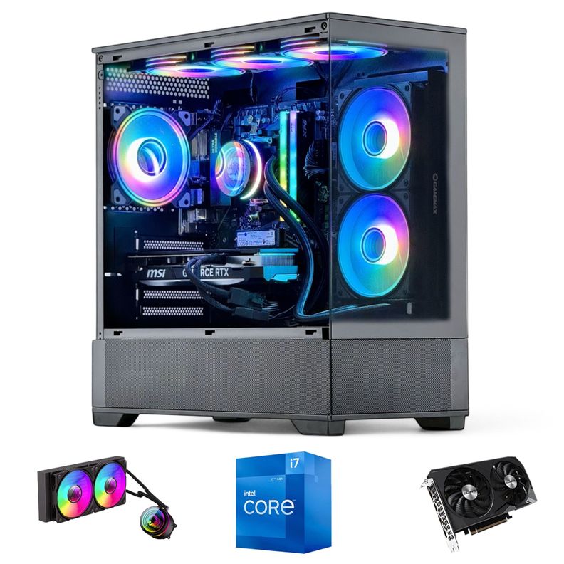 PC GAMER INTEL CORE i7 12700K 64gb DDR5 1Tb RTX 5070 12Gb WiFi-0