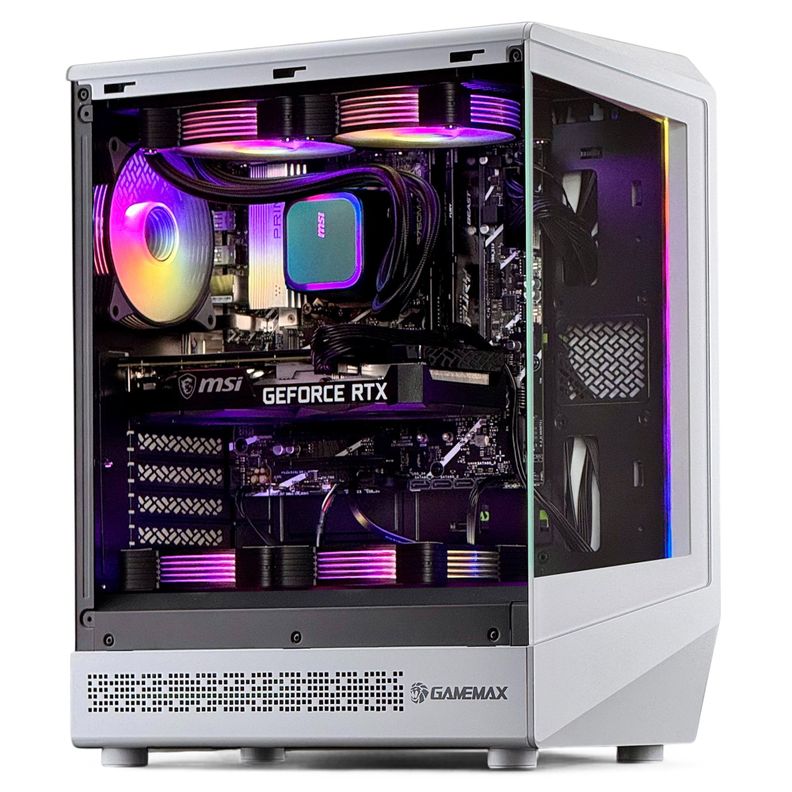 PC GAMER AMD Ryzen 5 9600X 32Gb DDR5 2Tb RTX 5060 Ti WiFi Blanco
