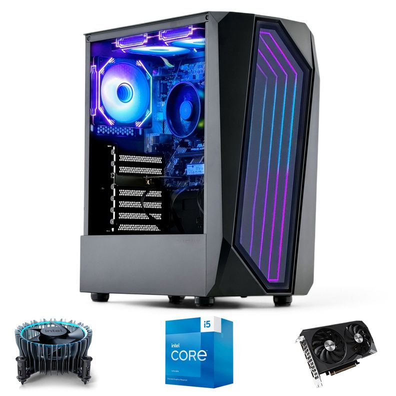 PC GAMER Bandit INTEL CORE i5 12400 16gb 1Tb GTX 1650 WiFi-0