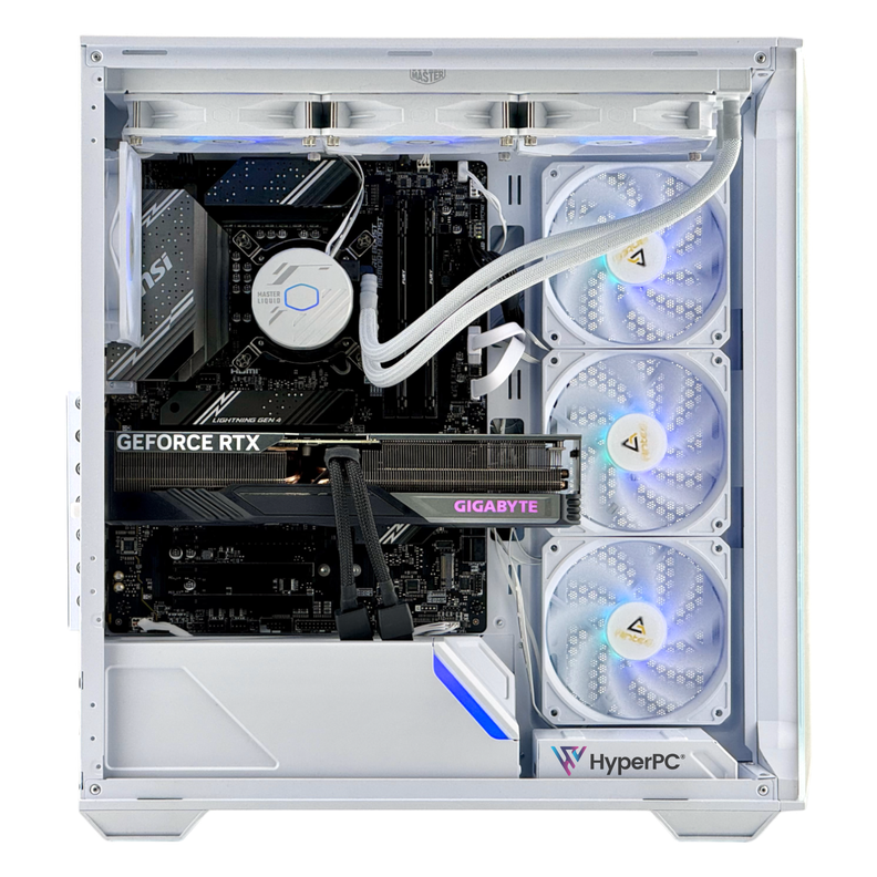 PC GAMER Blanco INTEL CORE i9 14900KF 32gb DDR5 2Tb RTX 5070-1