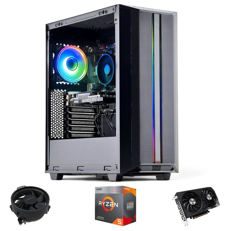 PC GAMER: AMD RYZEN 5 5600XT 16gb 1Tb GTX 1650 WiFi-0