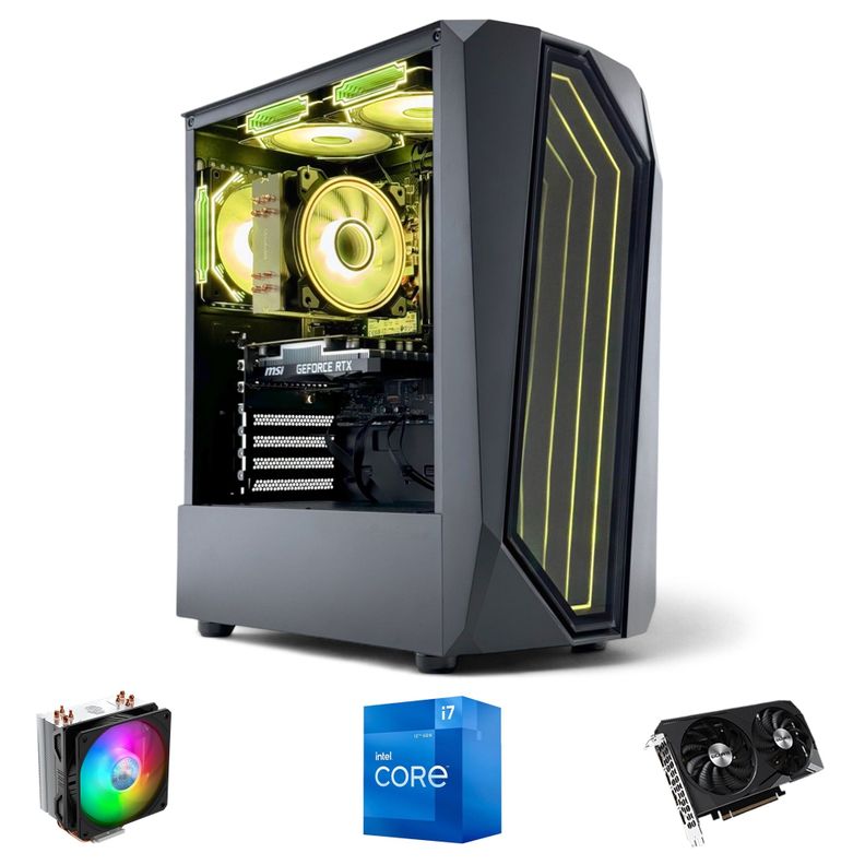 PC GAMER Bandit INTEL CORE i7 12700 32gb DDR5 1Tb RTX 3060 WiFi-0