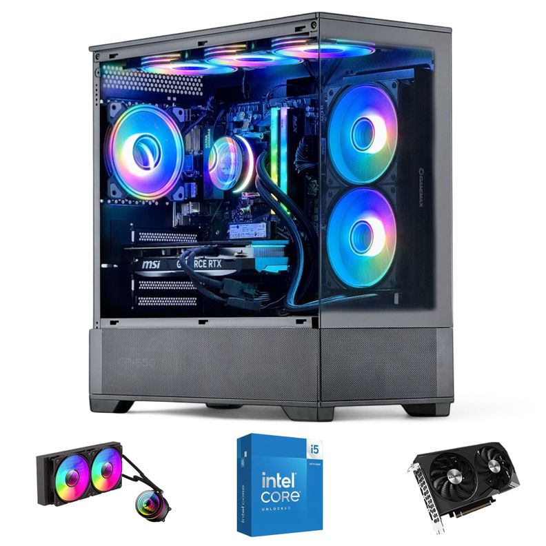 PC GAMER: INTEL CORE i5 14600K 32gb DDR5 2Tb RTX 4060 Ti WiFi-0