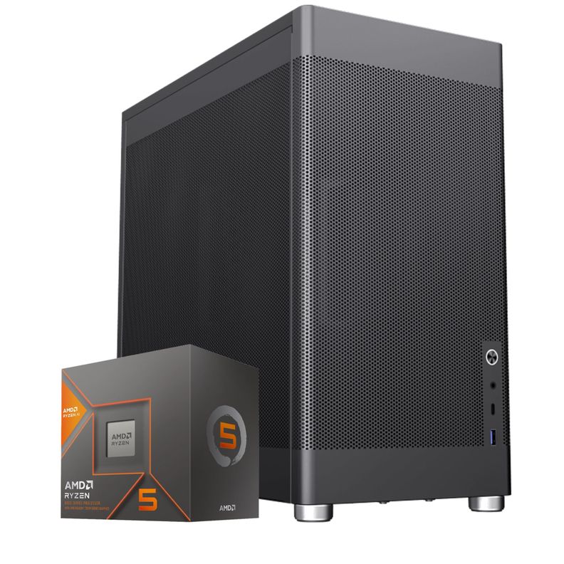 PC Workstation Foto Pro AMD Ryzen 5 8400 32gb DDR5 2Tb RTX 3060-0