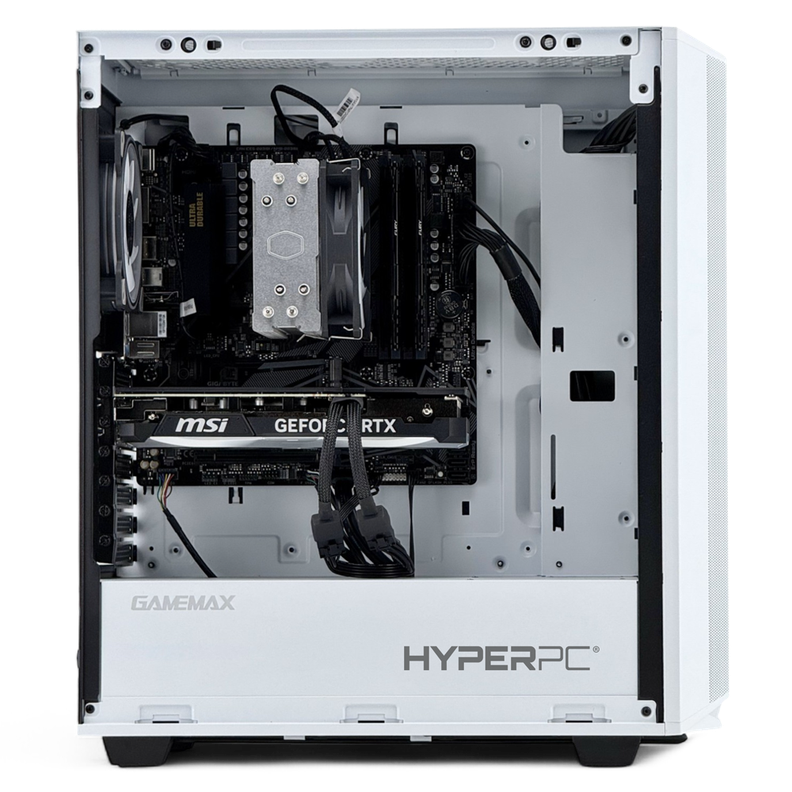PC GAMER Blanco INTEL CORE i5 14400 32gb DDR5 1Tb RTX 3050 WiFi Air-1
