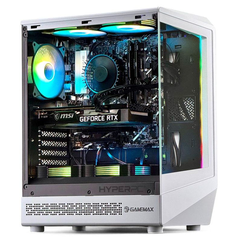 PC GAMER Blanco INTEL Core i5 14400 16Gb DDR5 1Tb RTX 3050 WiFi