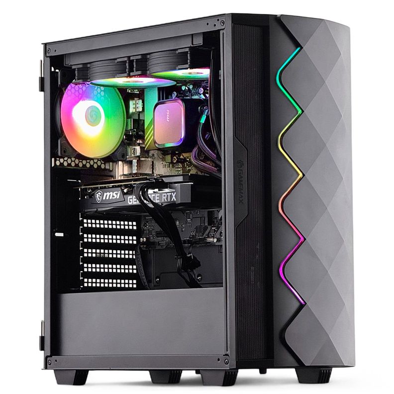PC GAMER AMD Ryzen 7 9700X 32Gb DDR5 1Tb RTX 5060 Ti WiFi Negro