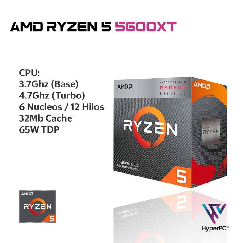 PC GAMER Siege AMD RYZEN 5 5600XT 32gb 1Tb RTX 3060 WiFi-2