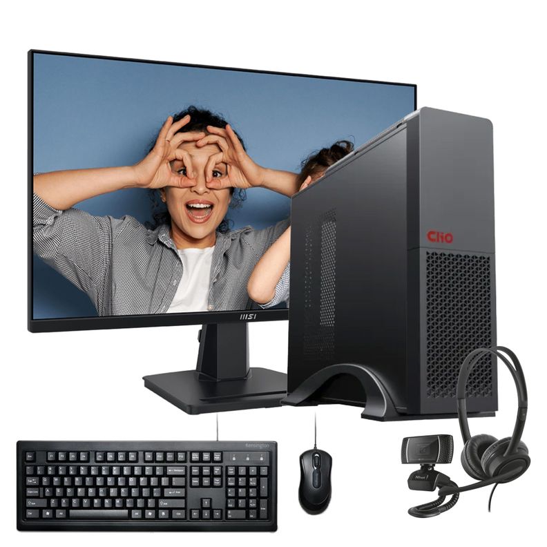 PC mini + MONITOR 24 + Perif: INTEL CORE i5 12400 16gb 500Gb UHD 730 WiFi-0