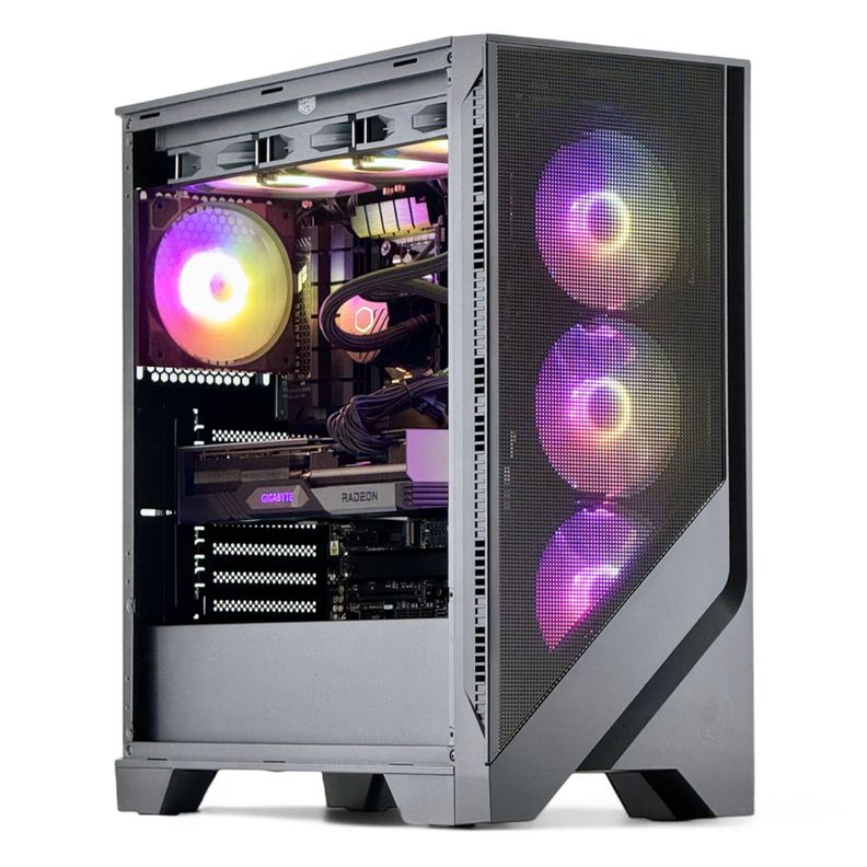 PC GAMER AMD RYZEN 7 9800X 3D 64Gb 2Tb RX9070 XT 16Gb Negro