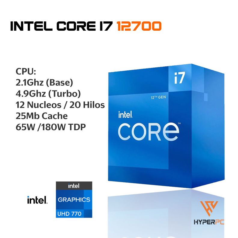 PC + MONITOR 24 + Perif: INTEL CORE i7 12700 32gb 1Tb UHD 770 WiFi-1