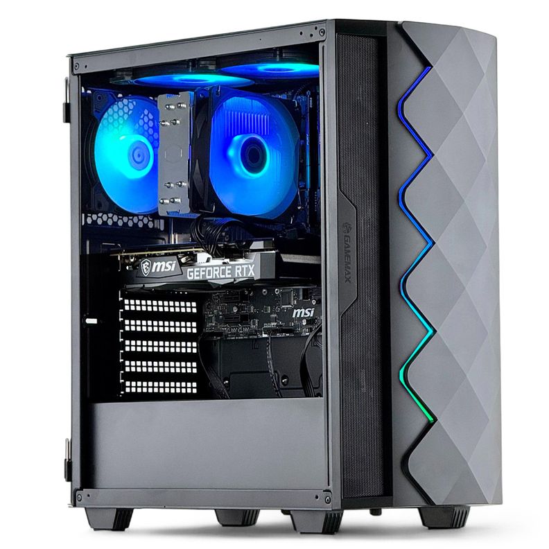 PC GAMER INTEL Core i5 12400 32Gb DDR5 1Tb RTX 5060 WiFi Negro