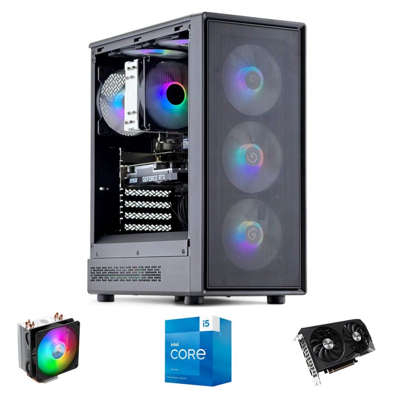 PC GAMER: INTEL CORE i5 13400 16gb DDR5 500Gb 3060 WiFi-0