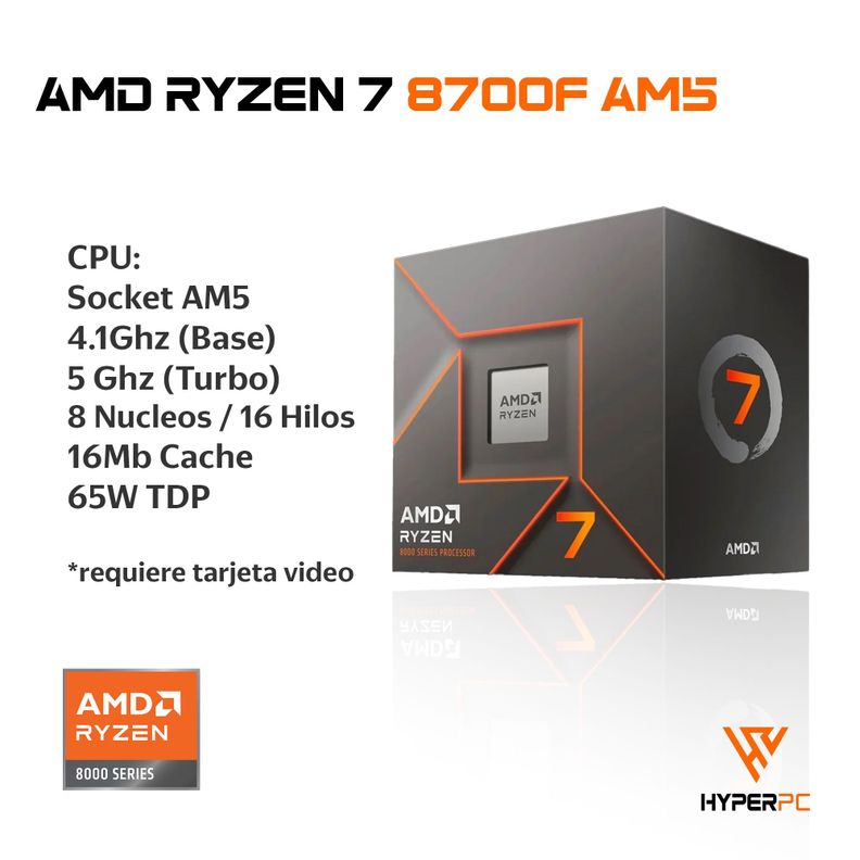 PC GAMER AMD RYZEN 7 8700 32Gb DDR5 1Tb RTX 5070 12Gb-2